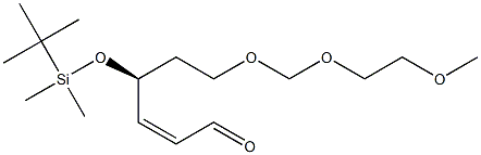 (2Z,4S)-4-(tert-Butyldimethylsiloxy)-6-[(2-methoxyethoxy)methoxy]-2-hexenal