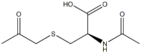 N-Acetyl-S-(2-oxopropyl)-L-cysteine Struktur
