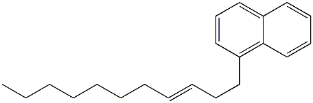 1-(3-Undecenyl)naphthalene Struktur
