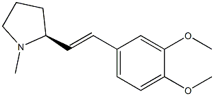 (2S)-2-[(E)-2-(3,4-Dimethoxyphenyl)ethenyl]-1-methylpyrrolidine