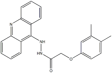 N'-(Acridin-9-yl)-2-(3,4-dimethylphenoxy)acetohydrazide