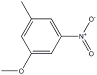 3-メチル-5-ニトロアニソール 化学構造式