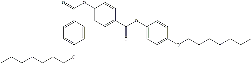 4-(Heptyloxy)benzoic acid 4-[[4-(heptyloxy)phenoxy]carbonyl]phenyl ester