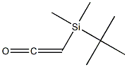 tert-Butyldimethylsilylketene Structure