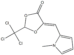 (5Z)-2-(Trichloromethyl)-5-[(1-methyl-1H-pyrrol-2-yl)methylene]-1,3-dioxolan-4-one