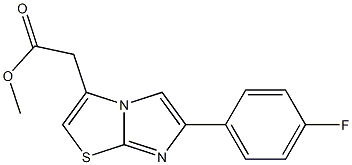6-(4-Fluorophenyl)imidazo[2,1-b]thiazole-3-acetic acid methyl ester