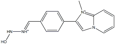 2-[4-Hydroxyaminoiminiomethylphenyl]-1-methylimidazo[1,2-a]pyridin-1-ium