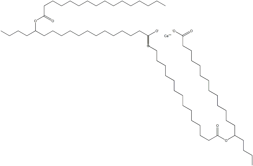 Bis(14-hexadecanoyloxyoctadecanoic acid)calcium salt