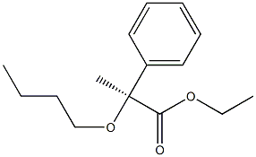  [S,(-)]-2-Butoxy-2-phenylpropionic acid ethyl ester