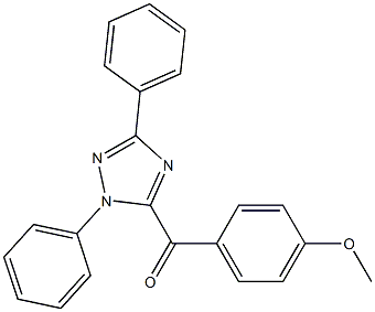 5-(4-Methoxybenzoyl)-1,3-diphenyl-1H-1,2,4-triazole