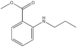 o-(Propylamino)benzoic acid methyl ester
