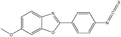  6-Methoxy-2-[4-isothiocyanatophenyl]benzoxazole