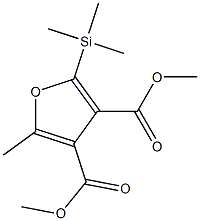 2-(Trimethylsilyl)-5-methylfuran-3,4-dicarboxylic acid dimethyl ester