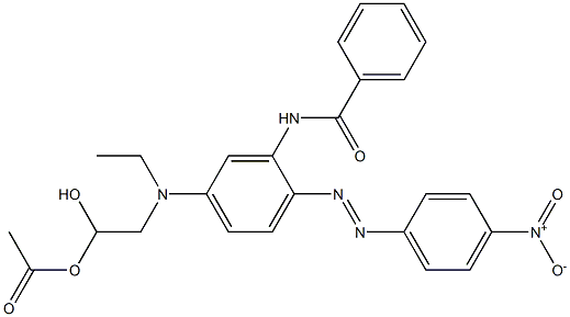 N-[5-[2-Acetoxyethyl(2-hydroxyethyl)amino]-2-(p-nitrophenylazo)phenyl]benzamide