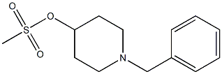 メタンスルホン酸1-ベンジル-4-ピペリジル 化学構造式