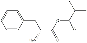 (S)-2-Amino-3-phenylpropanoic acid (R)-1,2-dimethylpropyl ester Struktur