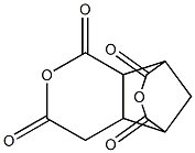 4a,5,9,9a-テトラヒドロ-5,9-メタノ-1H-ピラノ[3,4-d]オキセピン-1,3,6,8(4H)-テトラオン 化学構造式