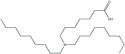7-(Dinonylamino)heptanoic acid Structure