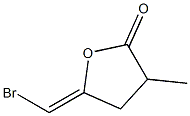  (5Z)-4,5-Dihydro-5-(bromomethylene)-3-methylfuran-2(3H)-one