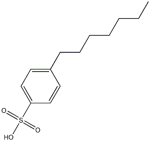 4-Heptylbenzenesulfonic acid 结构式