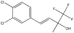 (E)-3-(3,4-Dichlorophenyl)-1-methyl-1-trifluoromethyl-2-propen-1-ol
