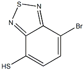 7-ブロモ-2,1,3-ベンゾチアジアゾール4-チオール 化学構造式