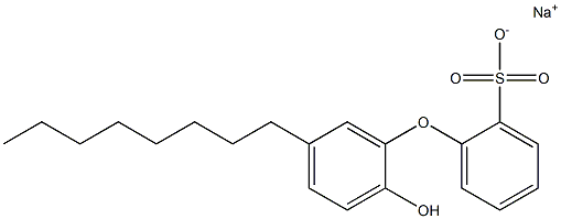 2'-Hydroxy-5'-octyl[oxybisbenzene]-2-sulfonic acid sodium salt