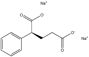 [S,(+)]-2-Phenylglutaric acid disodium salt,,结构式