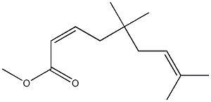 (Z)-5,5,8-Trimethyl-2,7-nonadienoic acid methyl ester