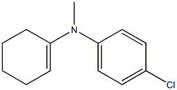  N-(1-Cyclohexen-1-yl)-N-methyl-4-chloroaniline