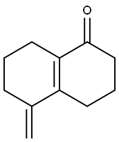 3,4,5,6,7,8-Hexahydro-5-methylenenaphthalen-1(2H)-one Structure
