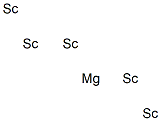 Pentascandium magnesium Struktur
