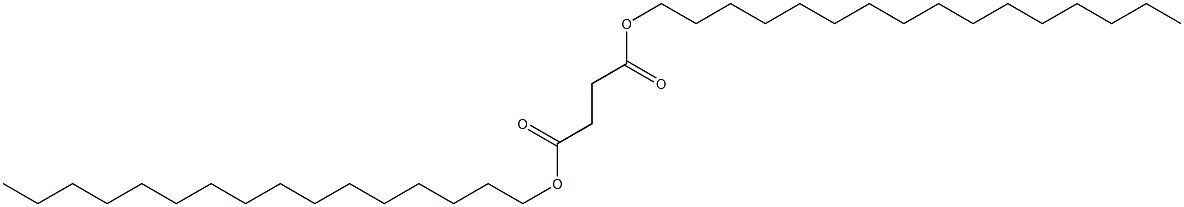 Succinic acid dihexadecyl ester Struktur