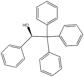 [R,(+)]-1,2,2,2-Tetraphenylethanol Structure