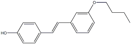 4-[(E)-2-(3-Butoxyphenyl)ethenyl]phenol