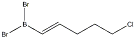 (E)-5-Chloro-1-pentenyldibromoborane Structure