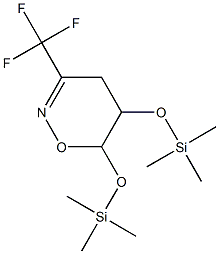  5,6-Bis(trimethylsiloxy)-5,6-dihydro-3-(trifluoromethyl)-4H-1,2-oxazine