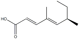  [R,(-)]-4,6-Dimethyl-2,4-octadienoic acid