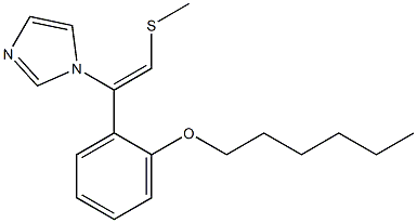 1-[(Z)-2-Methylthio-1-(2-hexyloxyphenyl)ethenyl]-1H-imidazole