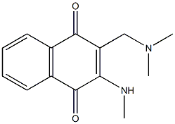  2-Dimethylaminomethyl-3-methylaminonaphthalene-1,4-dione