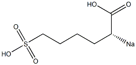  [R,(-)]-2-Sodiosulfohexanoic acid