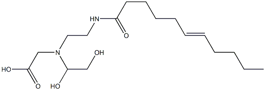  N-(1,2-Dihydroxyethyl)-N-[2-(6-undecenoylamino)ethyl]aminoacetic acid