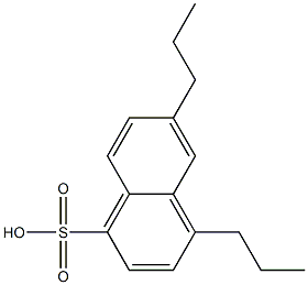 4,6-Dipropyl-1-naphthalenesulfonic acid|