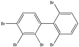 2,2',3,4,6'-Pentabromo-1,1'-biphenyl Struktur