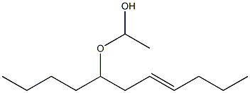 アセトアルデヒド[(E)-2-ヘキセニル]ペンチルアセタール 化学構造式
