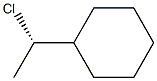 (+)-[(S)-1-Chloroethyl]cyclohexane Structure