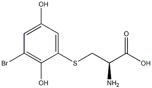 S-(3-Bromo-2,5-dihydroxyphenyl)-L-cysteine