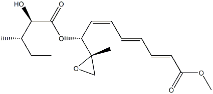 (2E,4E,6Z,8R,9S)-9,10-Epoxy-8-[[(2R,3S)-2-hydroxy-3-methylpentanoyl]oxy]-9-methyl-2,4,6-decatrienoic acid methyl ester