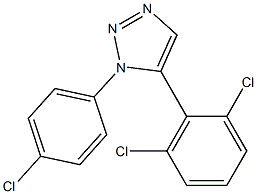  1-(4-Chlorophenyl)-5-(2,6-dichlorophenyl)-1H-1,2,3-triazole
