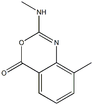  2-Methylamino-8-methyl-4H-3,1-benzoxazin-4-one